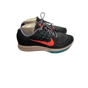 Nike Zoom Structure 18 683738-001 Black Gray Running Shoes Sneakers Women’s 10